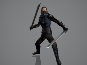 assassin shu han Modèle 3D