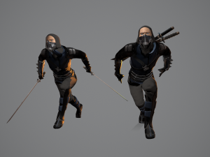 assassin shu han Modèle 3D