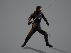 assassin shu han Modèle 3D