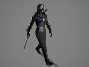assassin shu han Modèle 3D