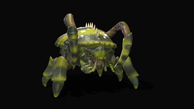 bugmonster 3D Модель .c4d .max .obj .3ds .fbx .stl .blend 