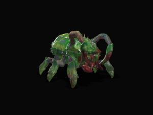 bugmonster 3D Модель