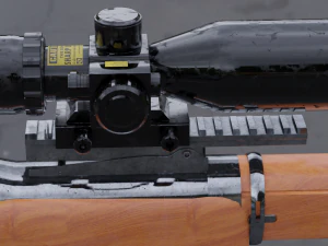 Mosin Nagant Modelo 3D