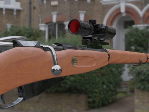 Mosin Nagant Modelo 3D