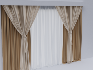 decorative glass jar for decoration 3D Modell