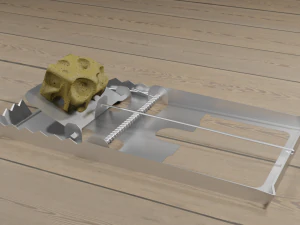 चूहादानी 3D मॉडल