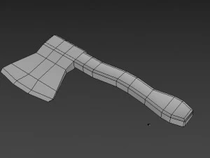 hacha Modelo 3D