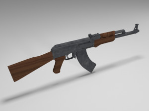 ak-47 3Dモデル
