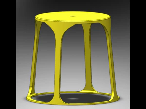 積み重ねるテーブル 3Dプリントモデル