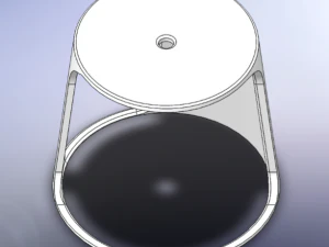 tavolo da impilare aperto Modello di stampa 3D