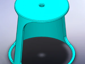 tavolo da impilare aperto Modello di stampa 3D