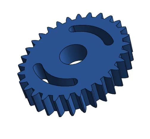 elliptical gear 30 tooth 3D Print Model .c4d .max .obj .3ds .fbx .stl .blend