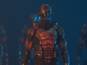 sed warface robot killer haimzon Modelo 3D