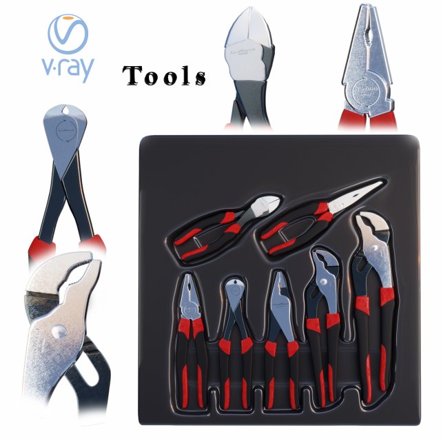tools box 3D Model .c4d .max .obj .3ds .fbx .stl .blend 