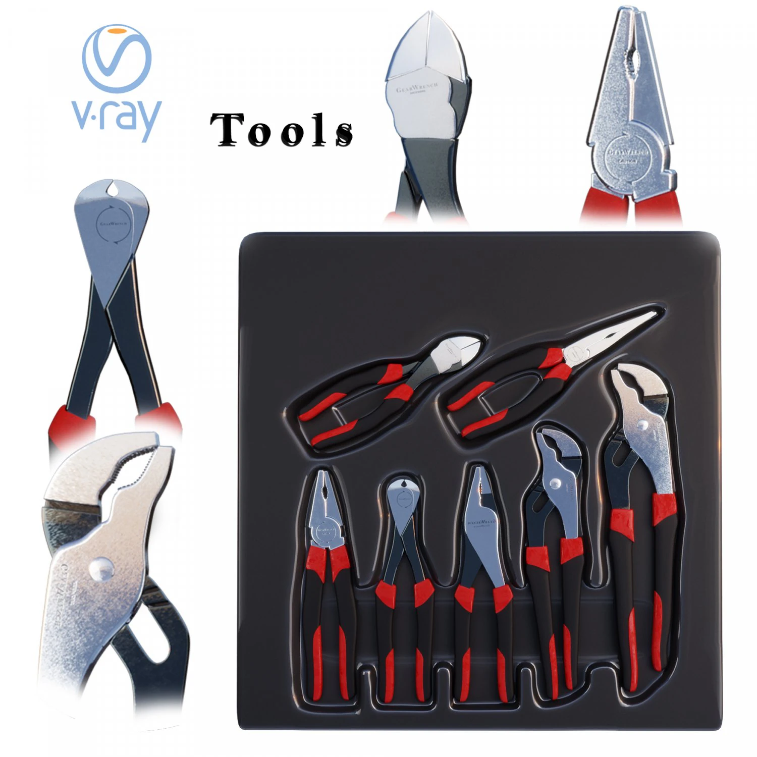 tools box 3D Model .c4d .max .obj .3ds .fbx .stl .blend