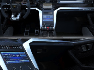 lamborghini-urus 3D 모델
