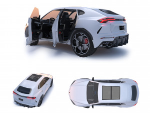 lamborghini-urus 3D 모델