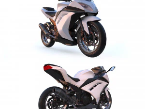 motorcycle 3D Model