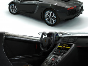 aventador Modello 3D
