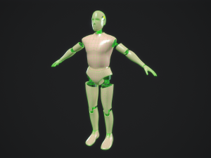 Crash Test Dummy - Rigged Modello 3D
