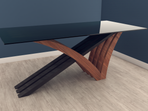 mesa moderna 3D Model