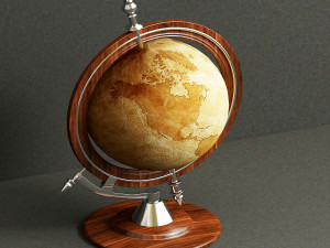 geographer set Model 3D