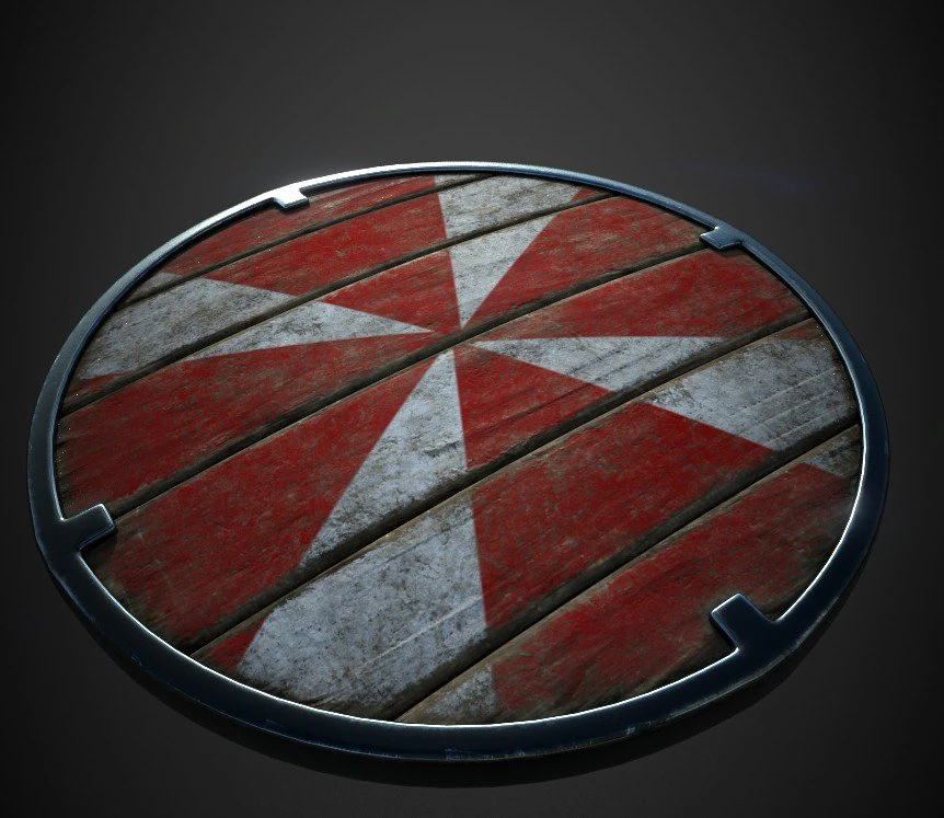 shield 3d 3D Model .c4d .max .obj .3ds .fbx .stl .blend 