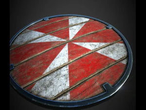 shield 3d 3D Model