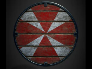shield 3d 3D Model