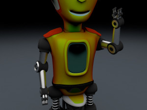 robot recer Modelo 3D