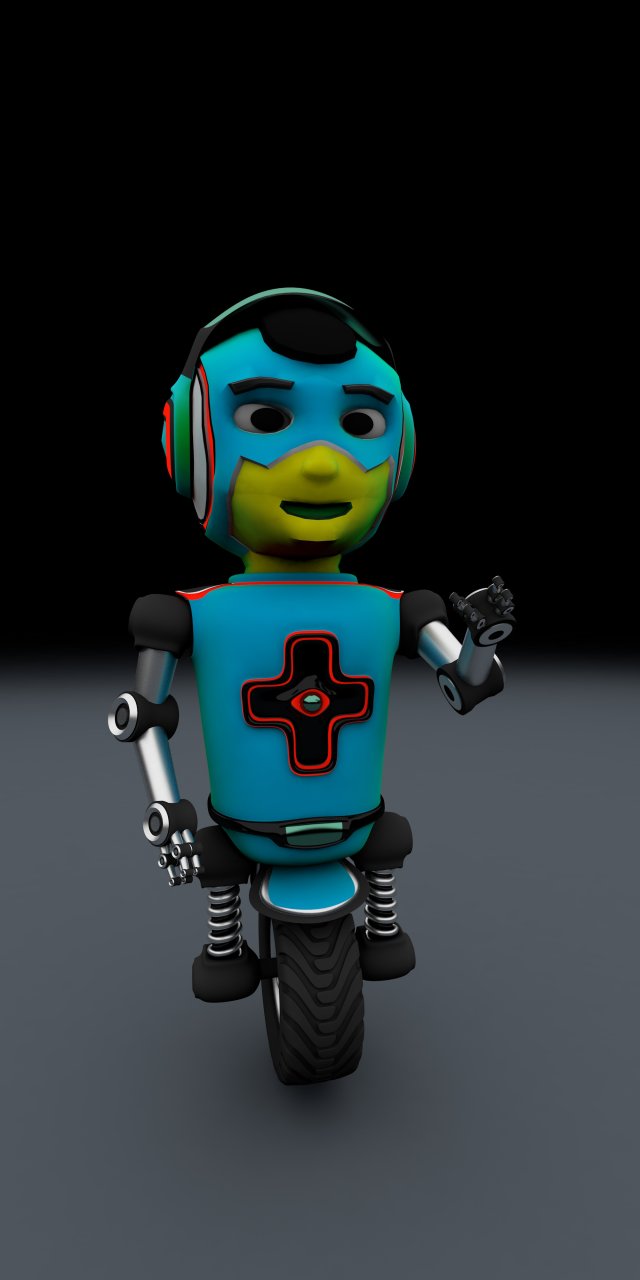 robot recer Modèle 3D .c4d .max .obj .3ds .fbx .stl .blend 