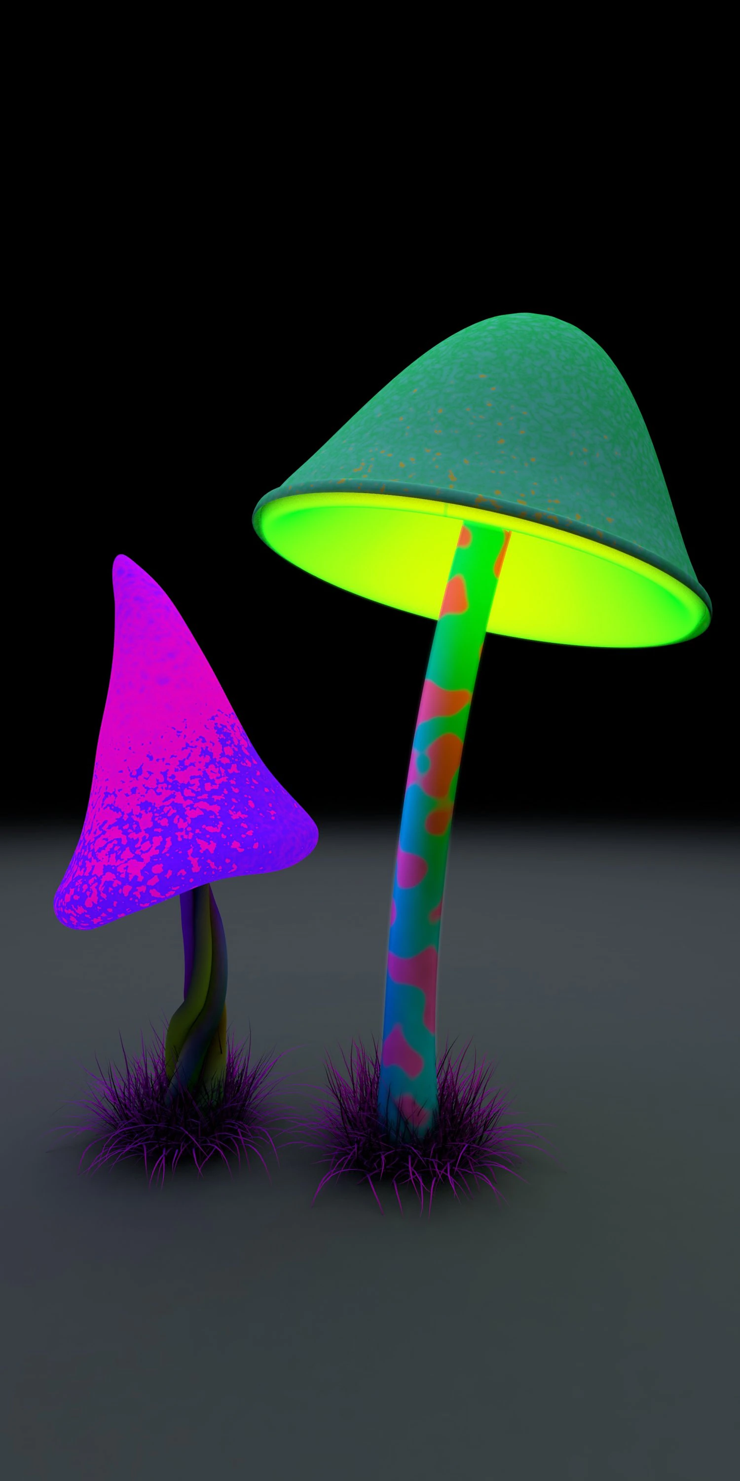 jamur Model 3D .c4d .max .obj .3ds .fbx .stl .blend 