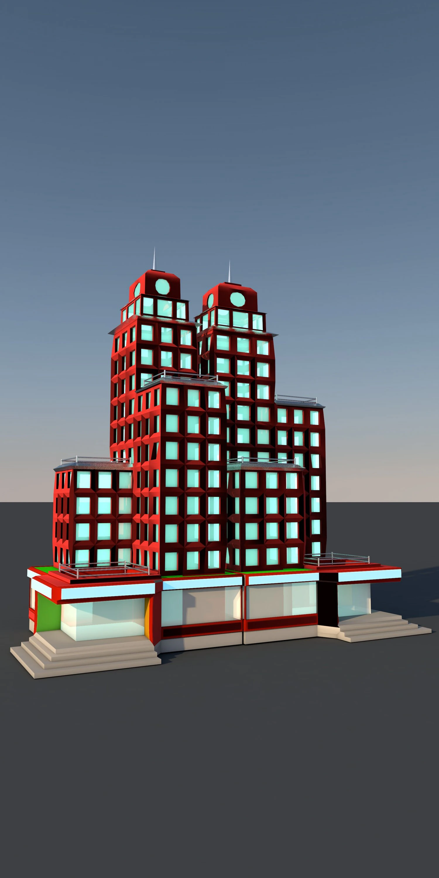 house 3D Model .c4d .max .obj .3ds .fbx .stl .blend 