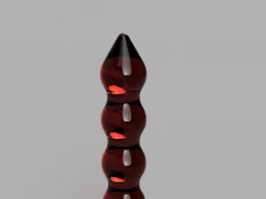 dildo with toothbrush adaptor toy for adult 3D Model