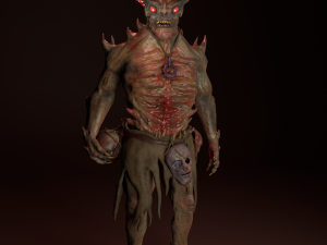 Demon- Modèle 3D