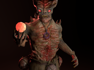 Demon- Modèle 3D