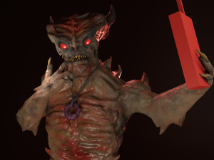 Demon- Modèle 3D