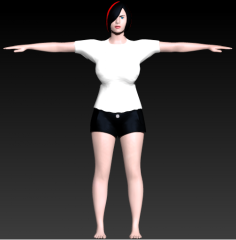 woman 3D मॉडल .c4d .max .obj .3ds .fbx .stl .blend
