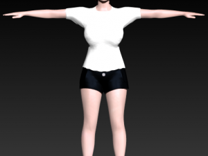 woman 3D 모델