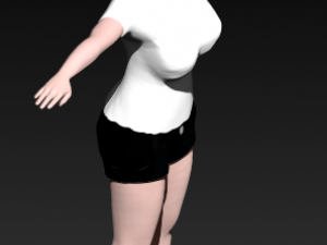 woman 3D मॉडल