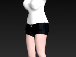woman 3D मॉडल