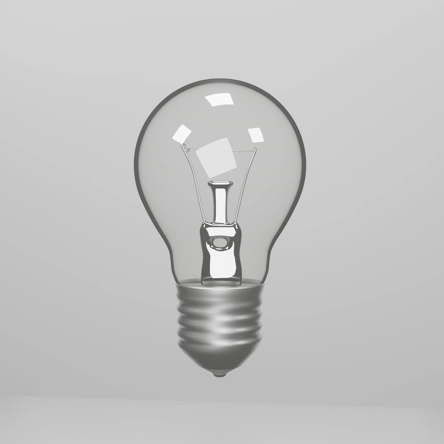 light bulb 3D Model .c4d .max .obj .3ds .fbx .stl .blend 