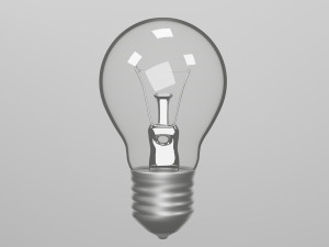 light bulb Modello 3D