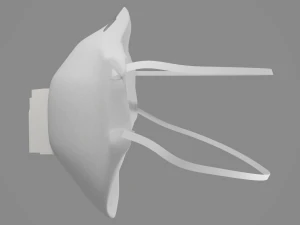 보호 마스크 3D 모델