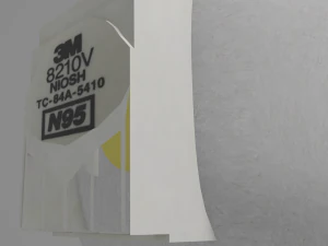 보호 마스크 3D 모델