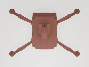 teknologi alien perlengkapan berjalan Model 3D