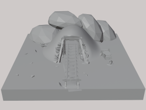 mine pack models 30 3D Model