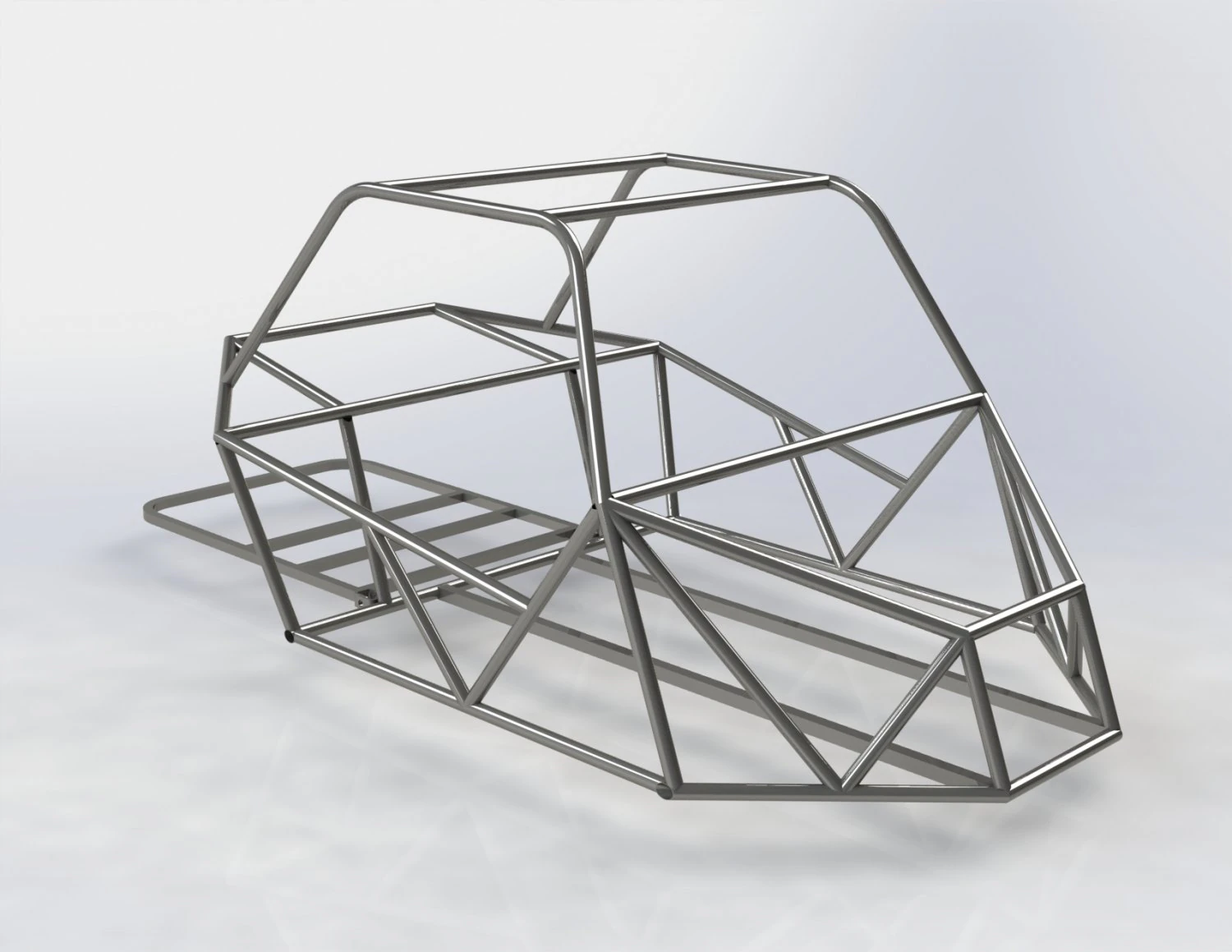buggy chassi 3D Model .c4d .max .obj .3ds .fbx .stl .blend 