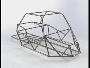 버기 섀시 3D 모델