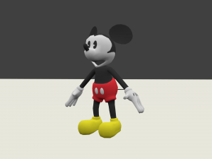 mickey mouse 3D Модель